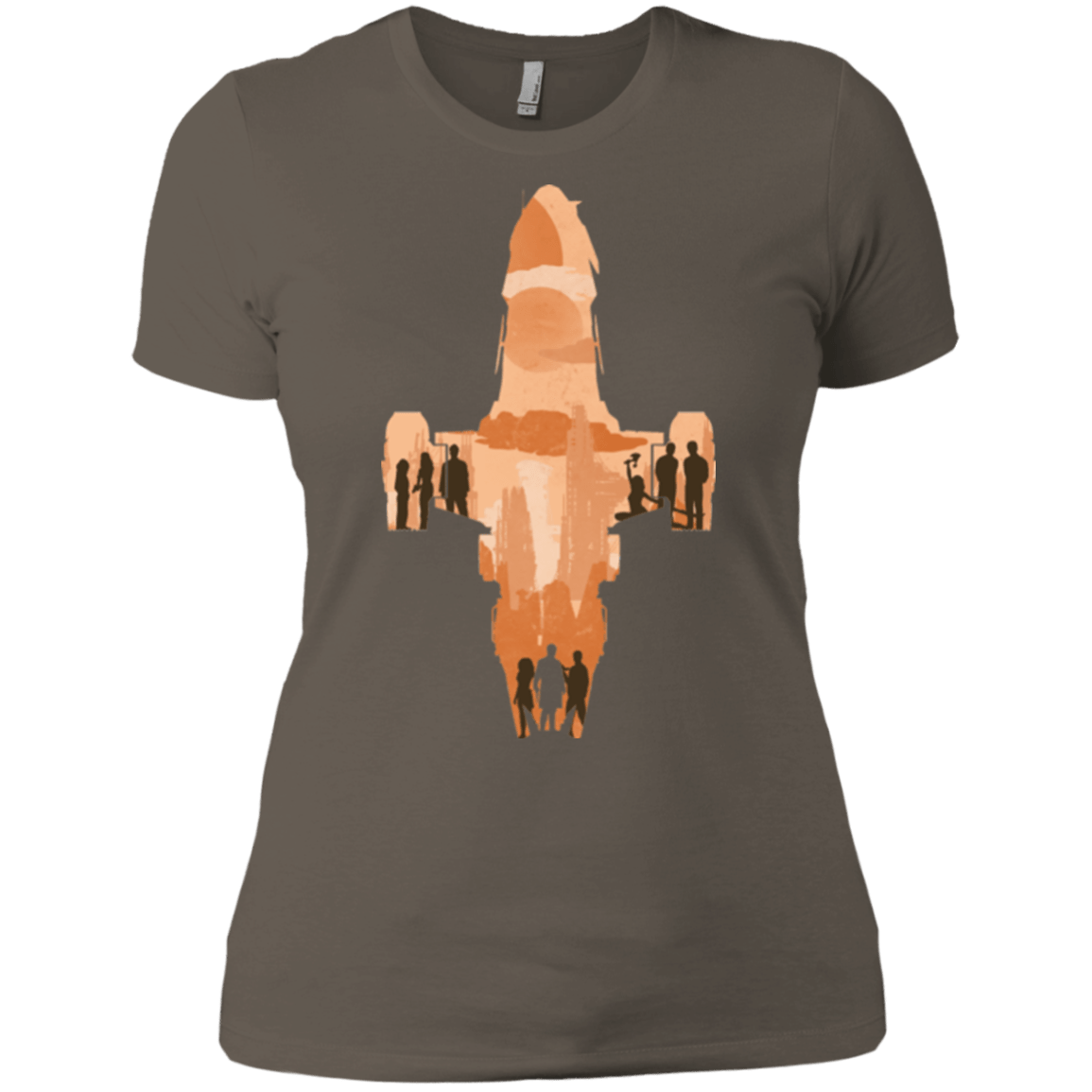 T-Shirts Warm Grey / X-Small The Shiny Ship Women's Premium T-Shirt