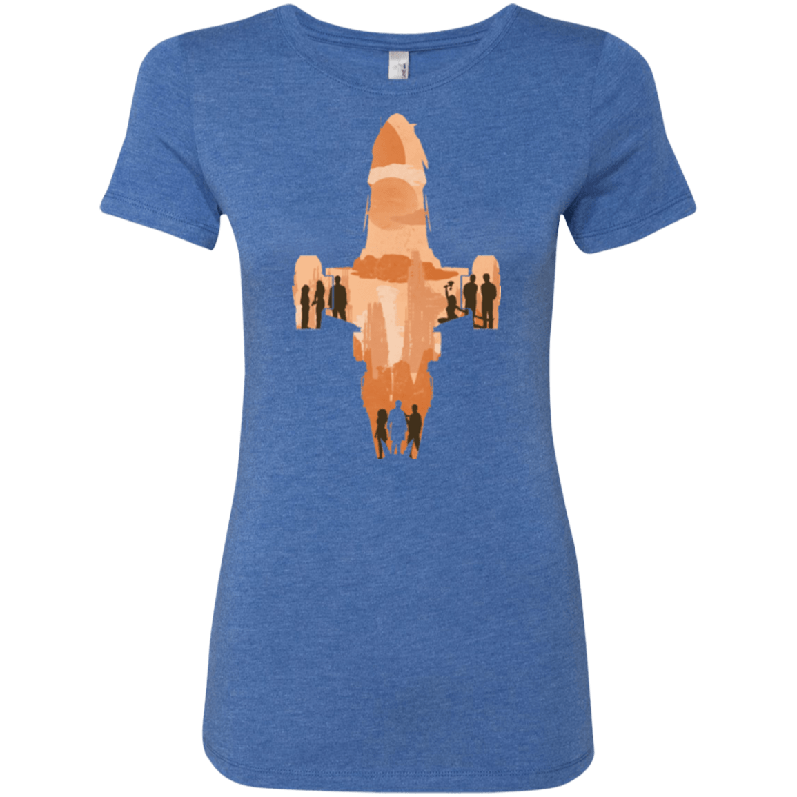 T-Shirts Vintage Royal / Small The Shiny Ship Women's Triblend T-Shirt