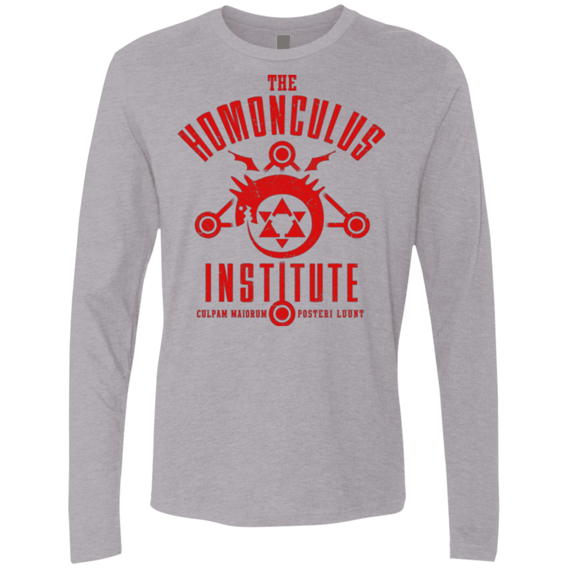 T-Shirts Heather Grey / Small The Sins of the Father Men's Premium Long Sleeve