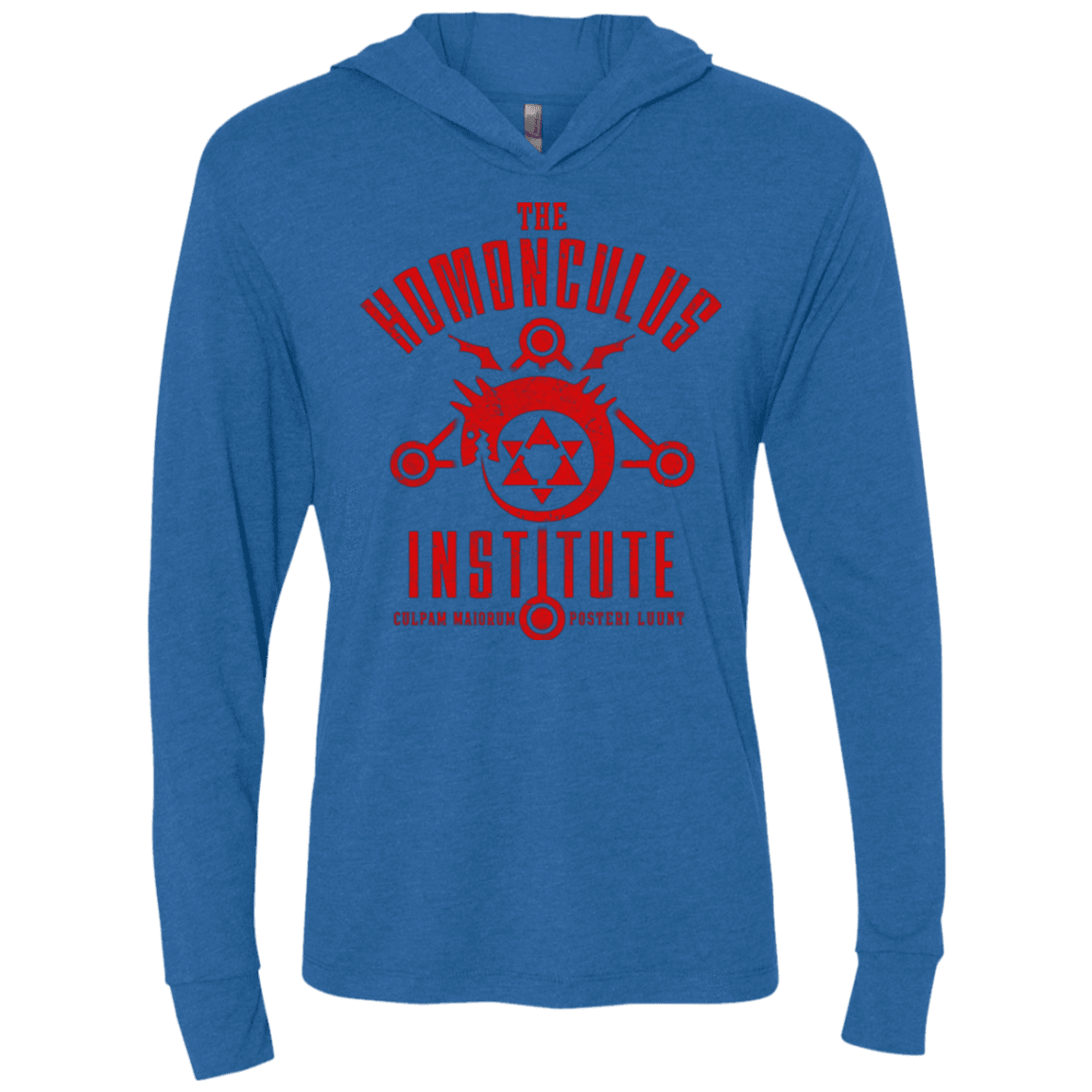 T-Shirts Vintage Royal / X-Small The Sins of the Father Triblend Long Sleeve Hoodie Tee