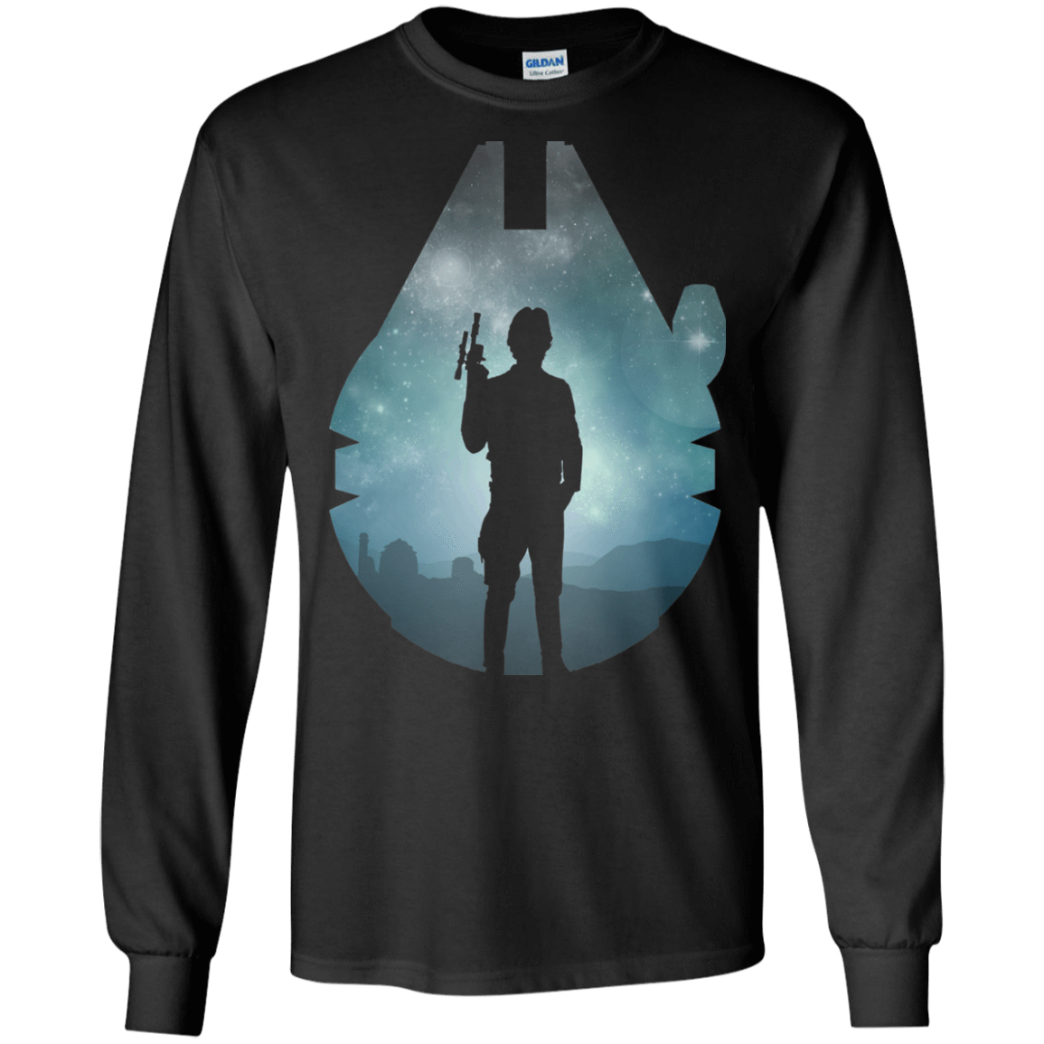 T-Shirts Black / S The Smuggler Men's Long Sleeve T-Shirt