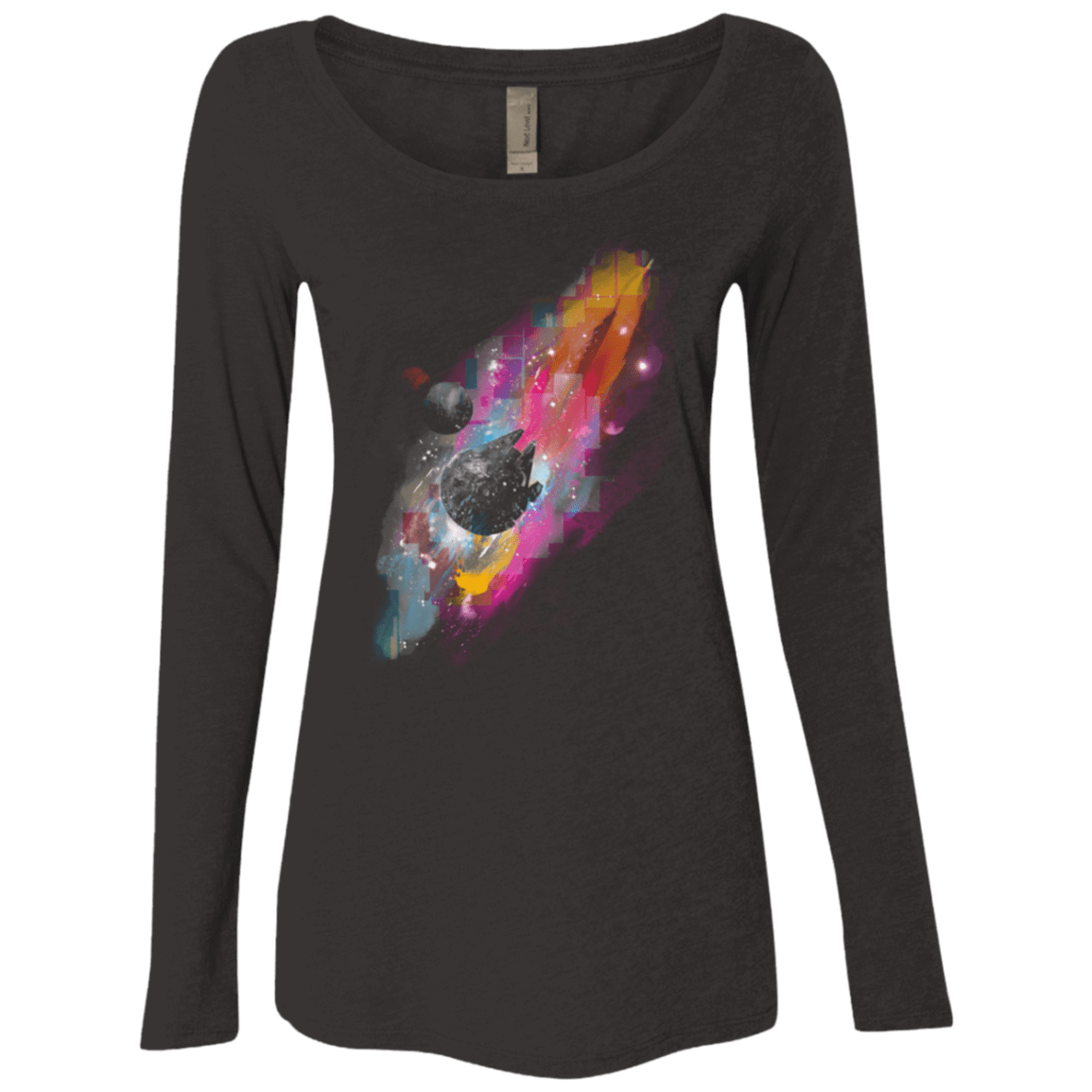 T-Shirts Vintage Black / S The Smuggler Women's Triblend Long Sleeve Shirt