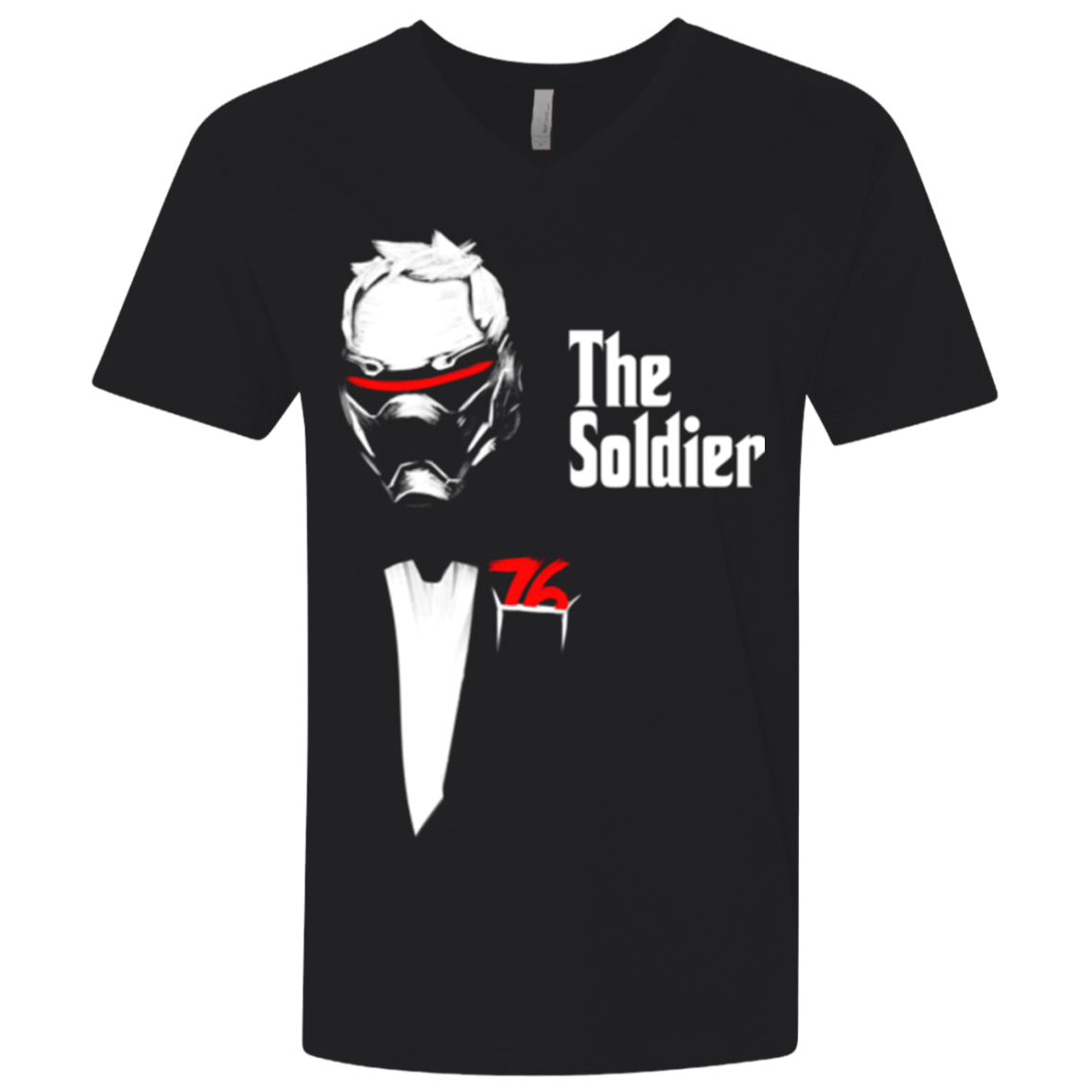 T-Shirts Black / X-Small The Soldier (1) Men's Premium V-Neck