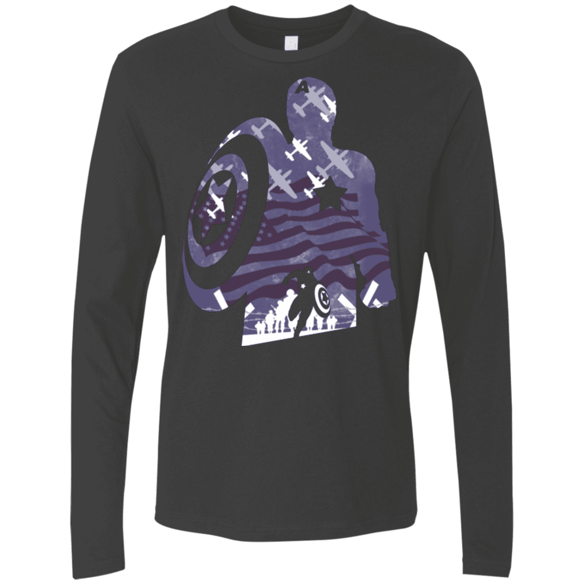 T-Shirts Heavy Metal / Small The Soldier Men's Premium Long Sleeve