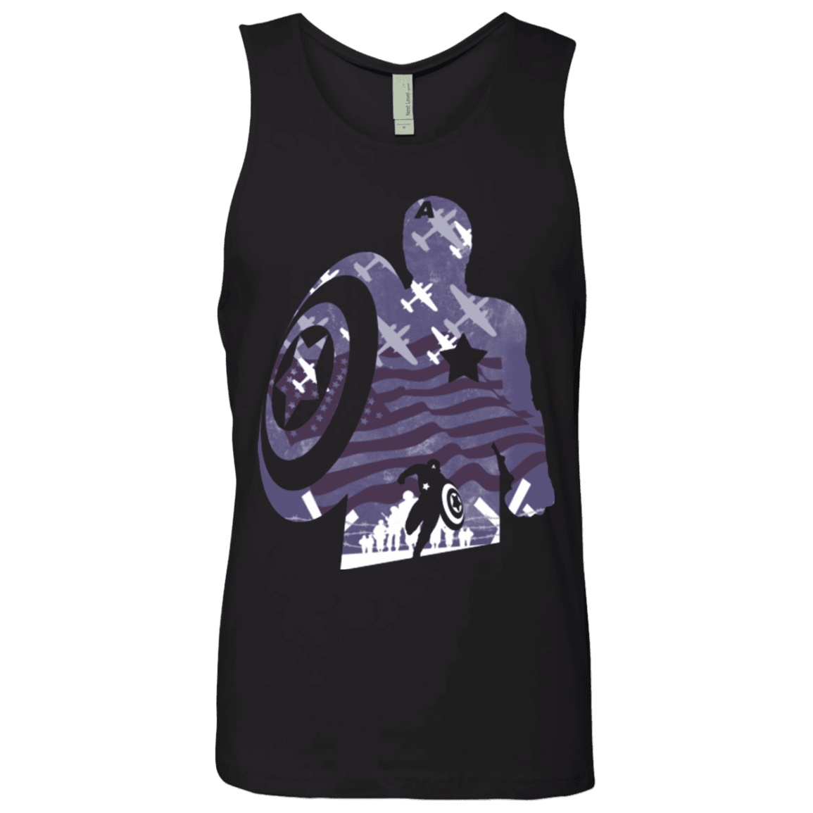 T-Shirts Black / Small The Soldier Men's Premium Tank Top