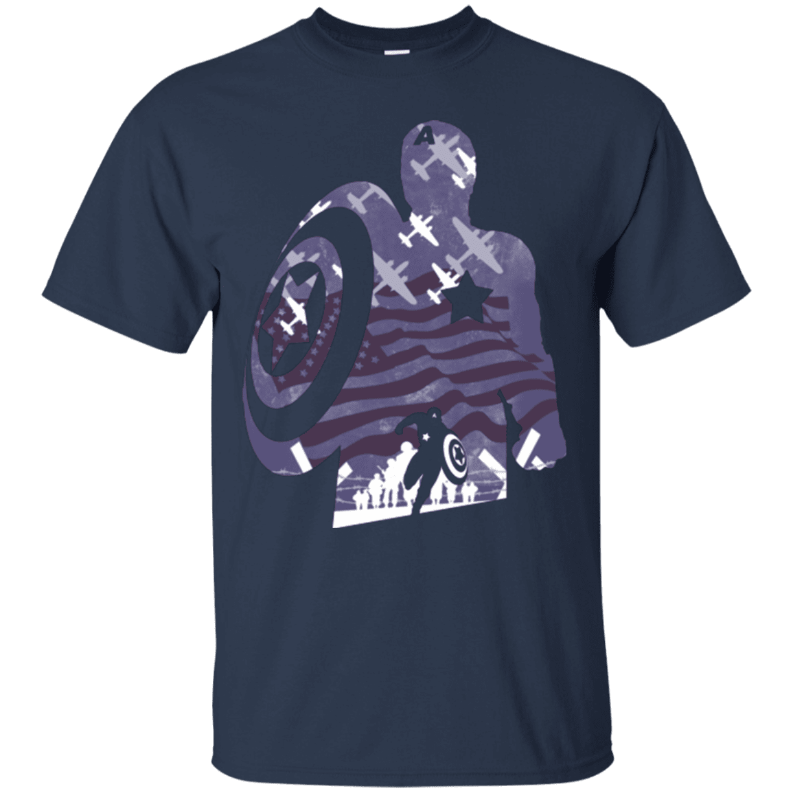 T-Shirts Navy / Small The Soldier T-Shirt