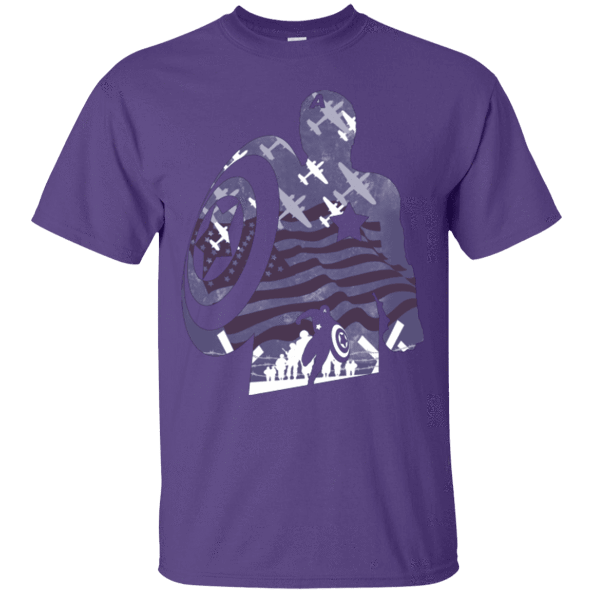 T-Shirts Purple / Small The Soldier T-Shirt