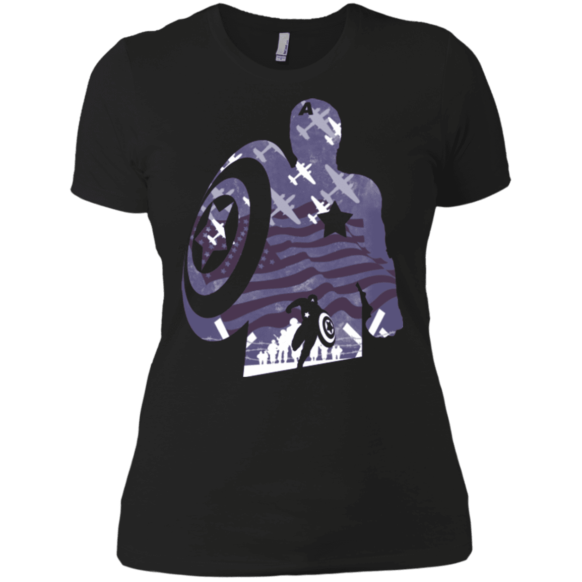 T-Shirts Black / X-Small The Soldier Women's Premium T-Shirt