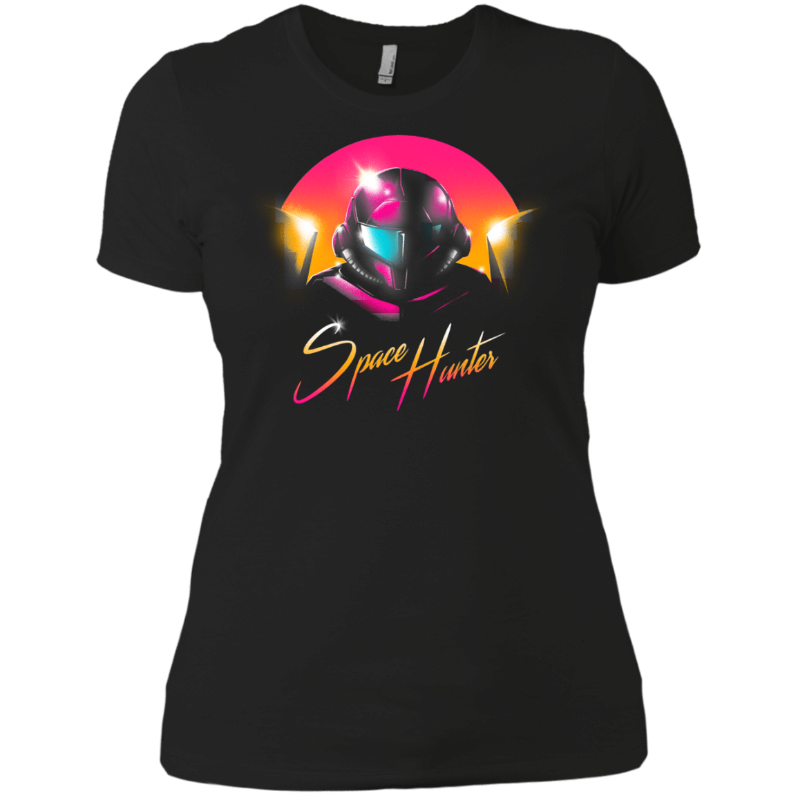 T-Shirts Black / X-Small The Space Hunter Women's Premium T-Shirt