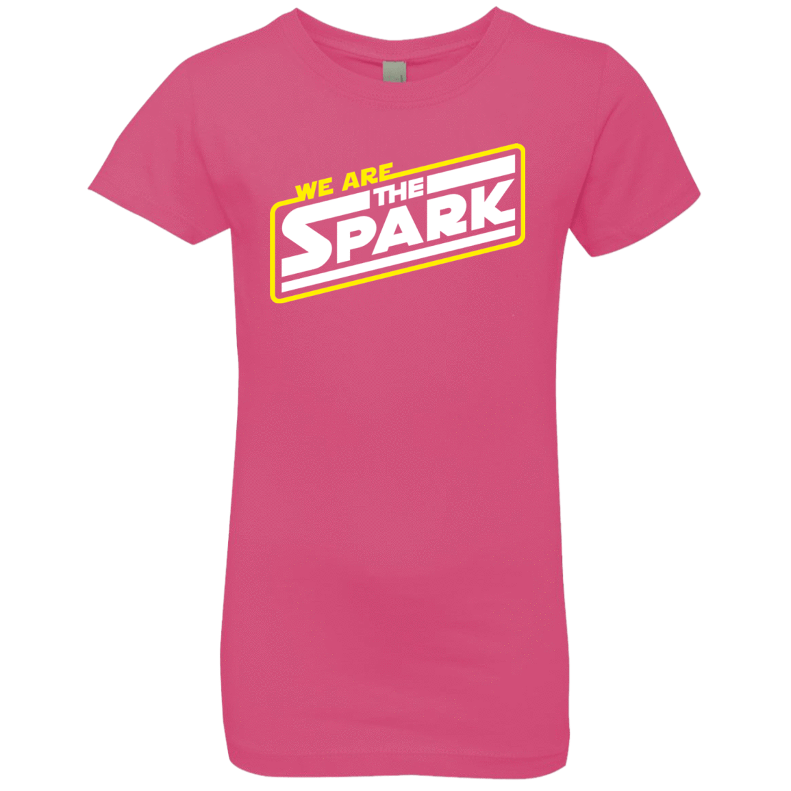 T-Shirts Hot Pink / YXS The Spark Girls Premium T-Shirt