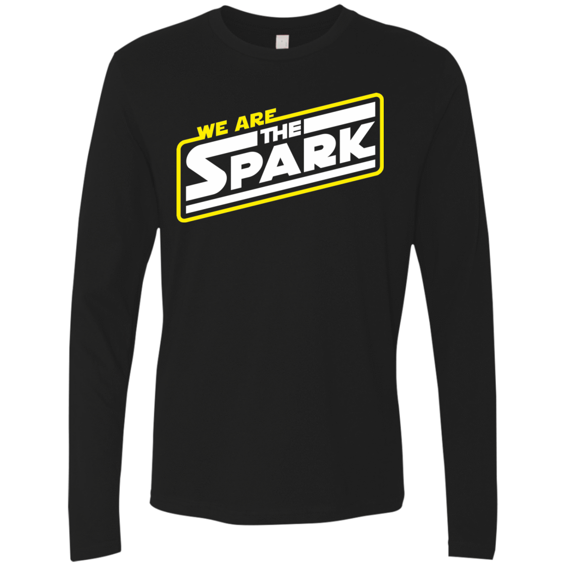 T-Shirts Black / S The Spark Men's Premium Long Sleeve