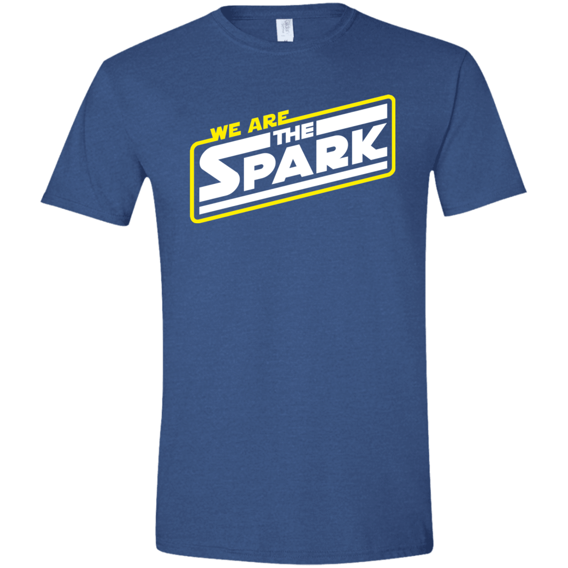 T-Shirts Heather Royal / X-Small The Spark Men's Semi-Fitted Softstyle