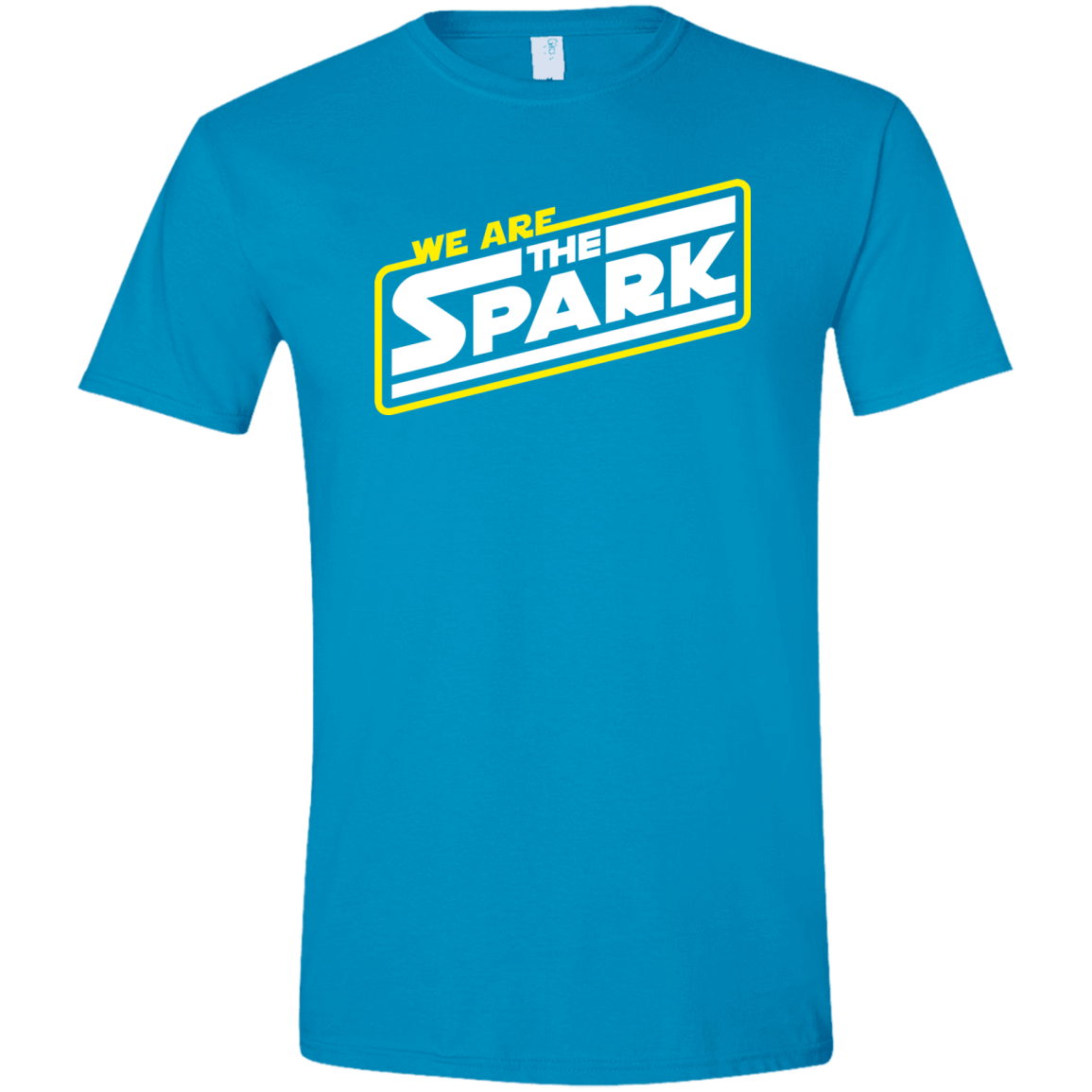T-Shirts Sapphire / S The Spark Men's Semi-Fitted Softstyle
