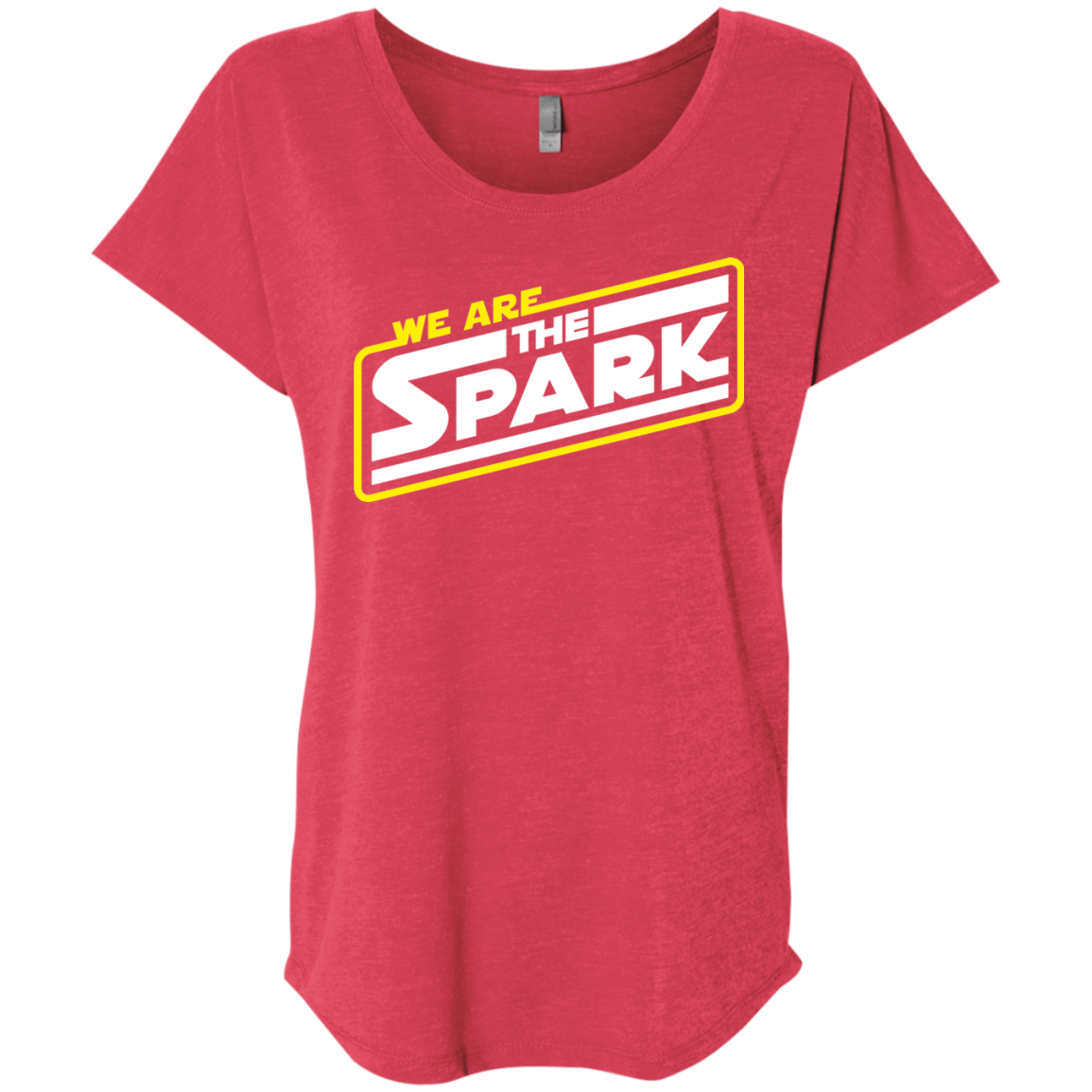 T-Shirts Vintage Red / X-Small The Spark Triblend Dolman Sleeve
