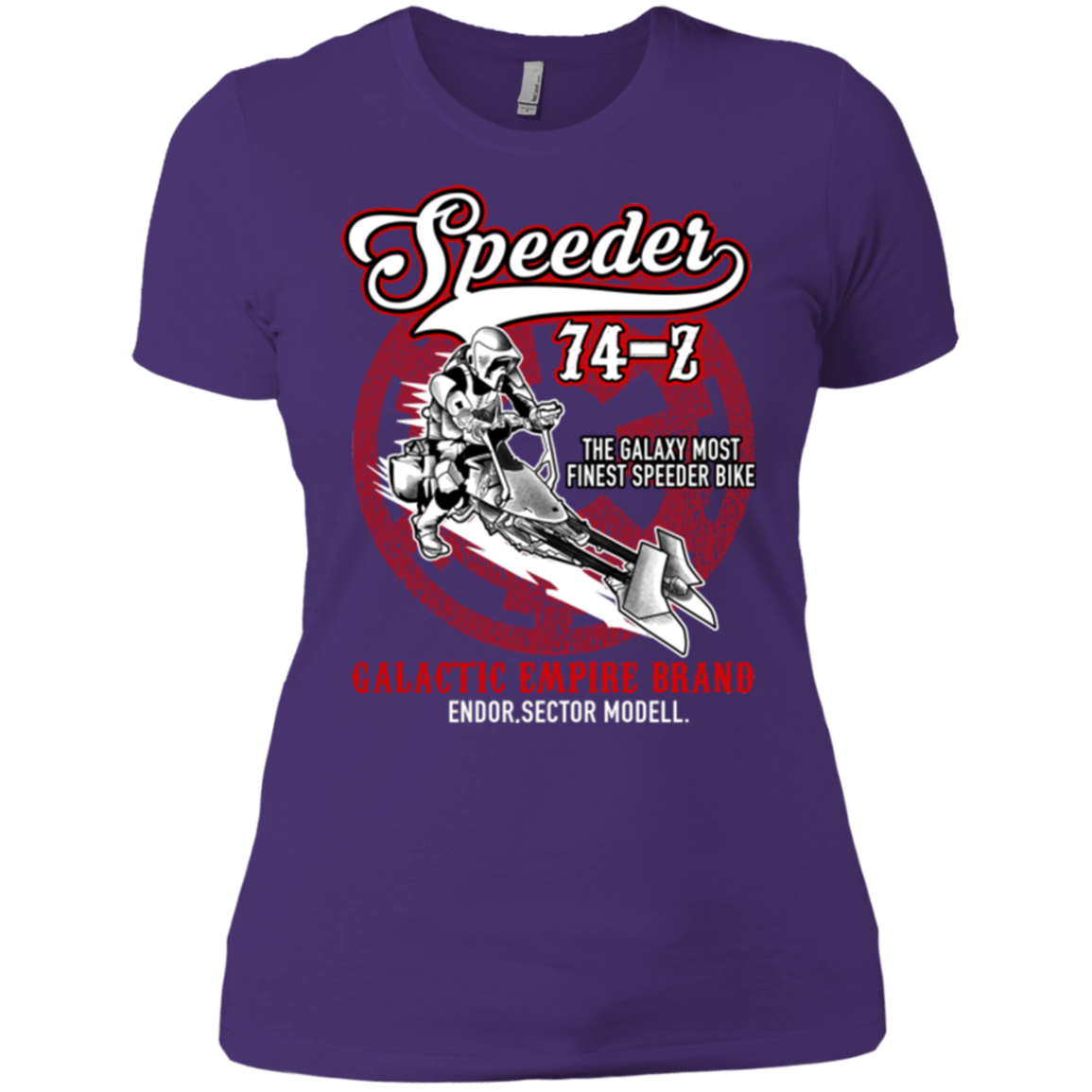 T-Shirts Purple / X-Small The Speeder Women's Premium T-Shirt