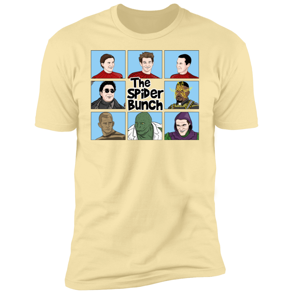 T-Shirts Banana Cream / S The Spider Bunch Men's Premium T-Shirt