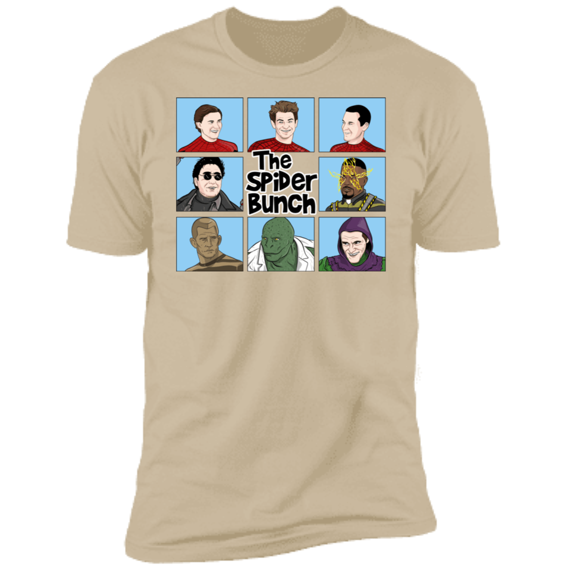 T-Shirts Sand / S The Spider Bunch Men's Premium T-Shirt