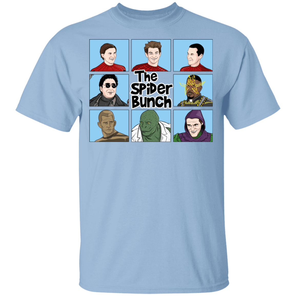 T-Shirts Light Blue / YXS The Spider Bunch Youth T-Shirt