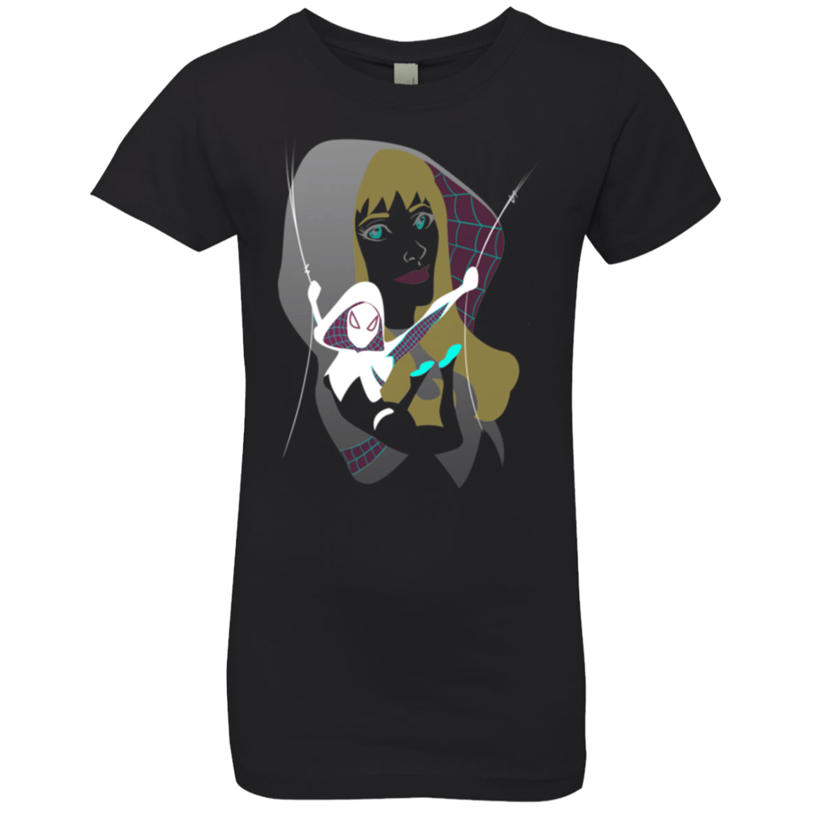 T-Shirts Black / YXS The Spider Girls Premium T-Shirt