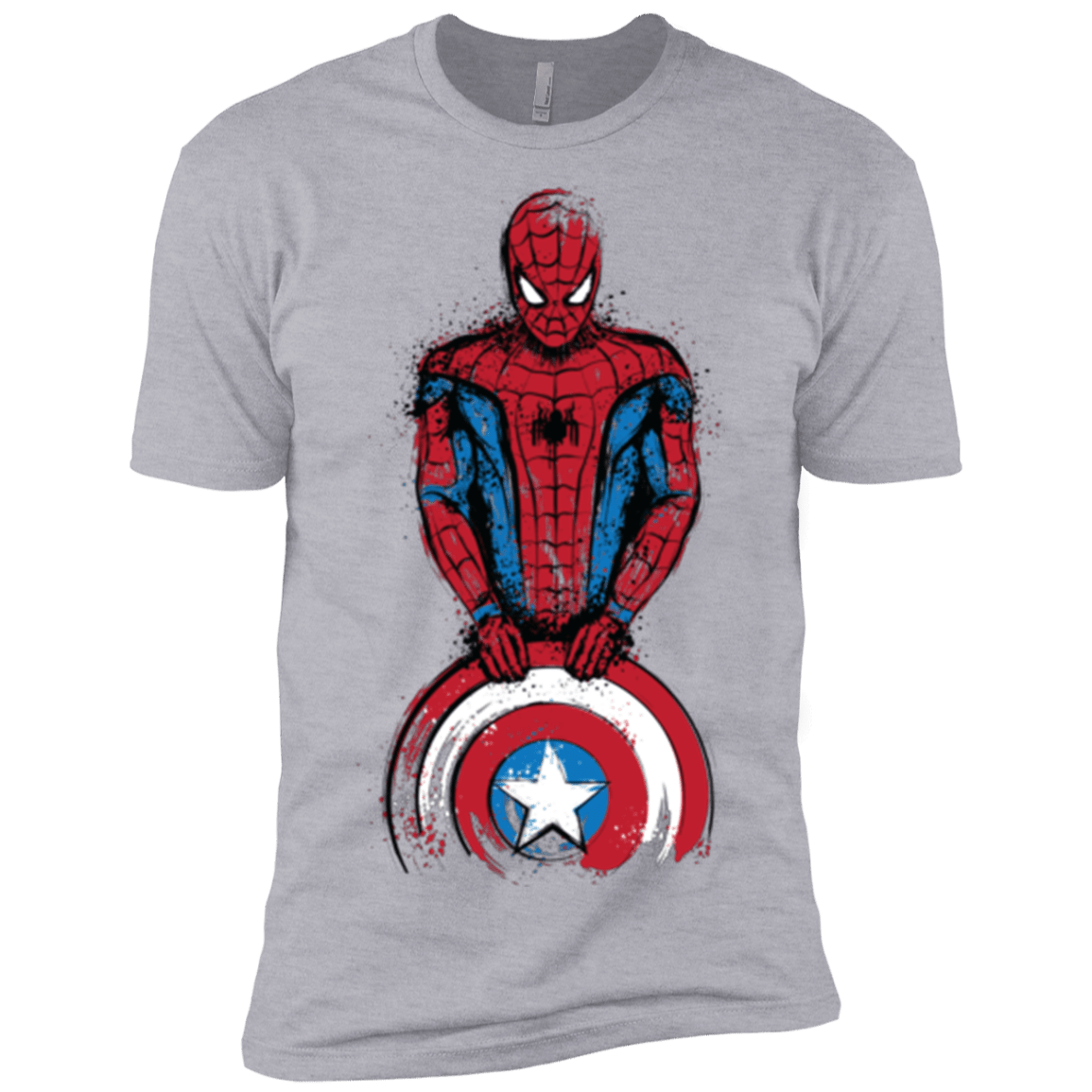 T-Shirts Heather Grey / X-Small The Spider is Coming Men's Premium T-Shirt