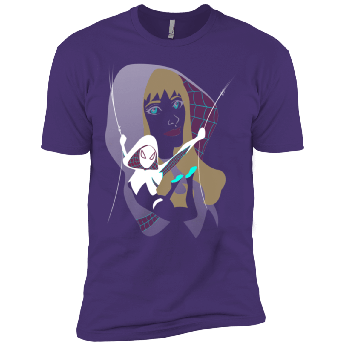 T-Shirts Purple / X-Small The Spider Men's Premium T-Shirt