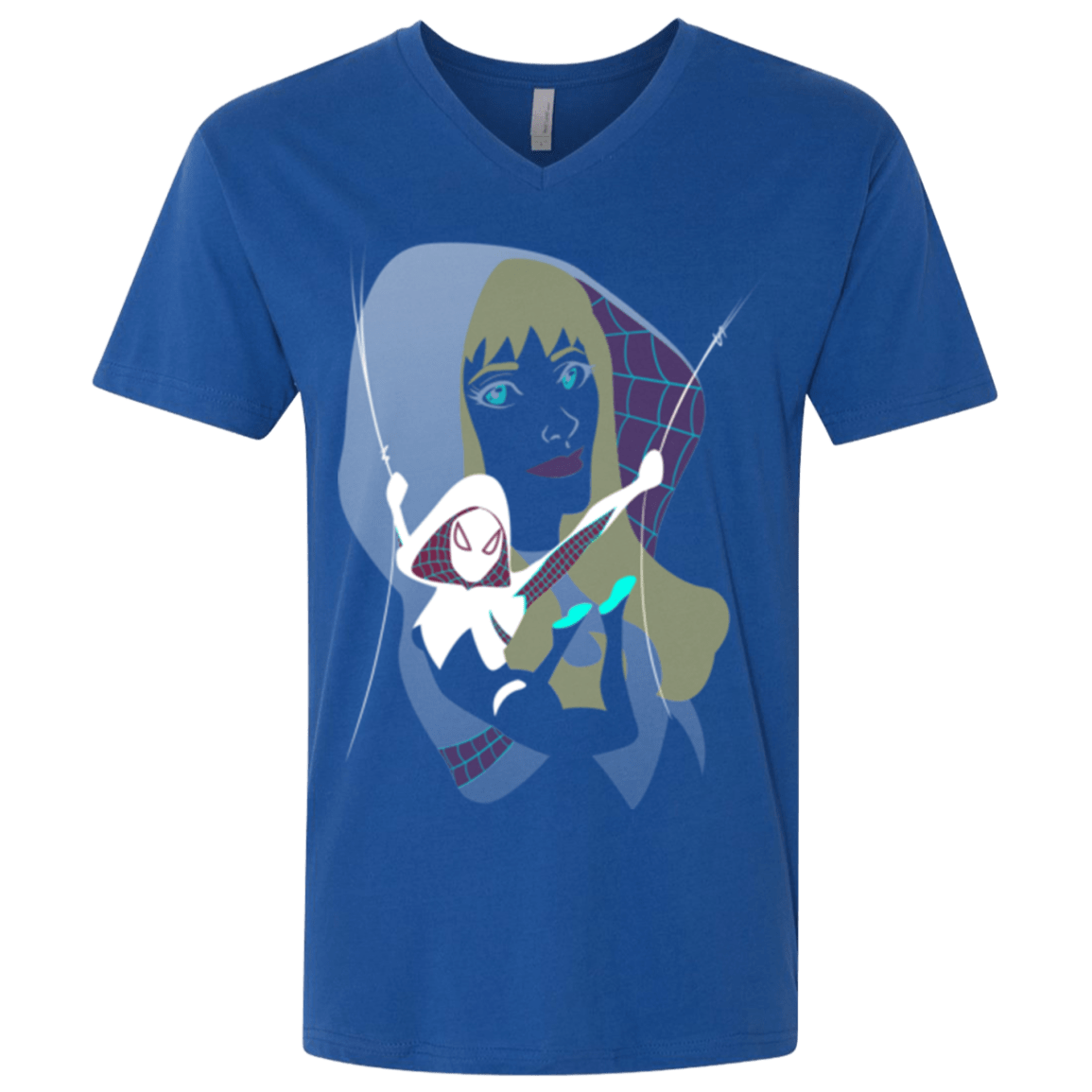 T-Shirts Royal / X-Small The Spider Men's Premium V-Neck