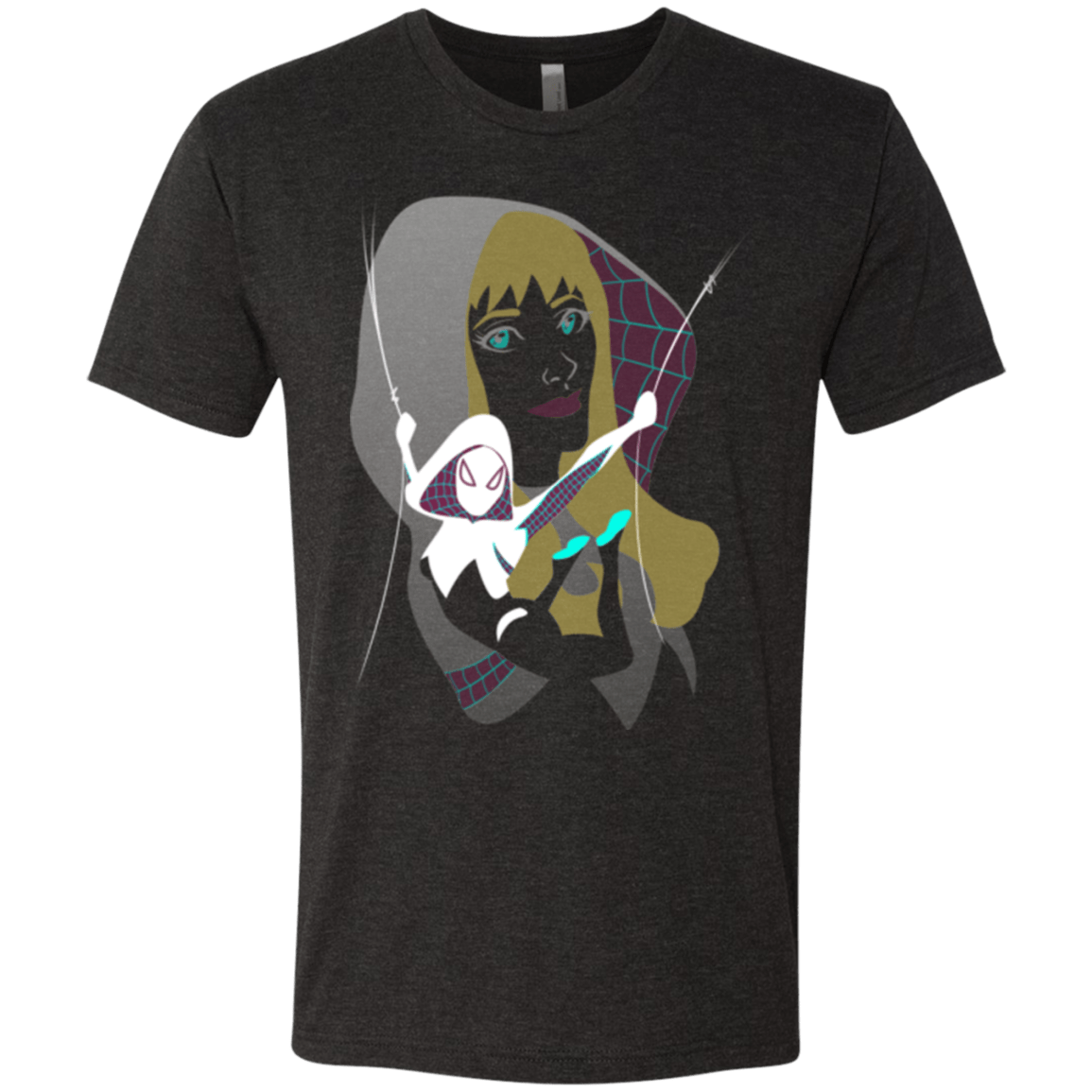 T-Shirts Vintage Black / Small The Spider Men's Triblend T-Shirt