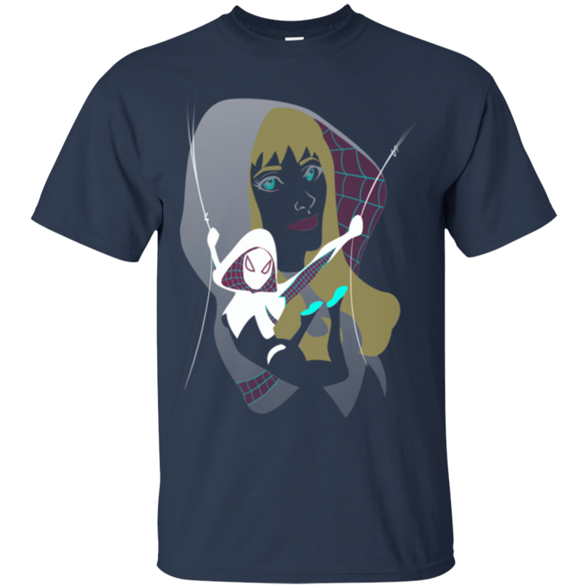 T-Shirts Navy / Small The Spider T-Shirt