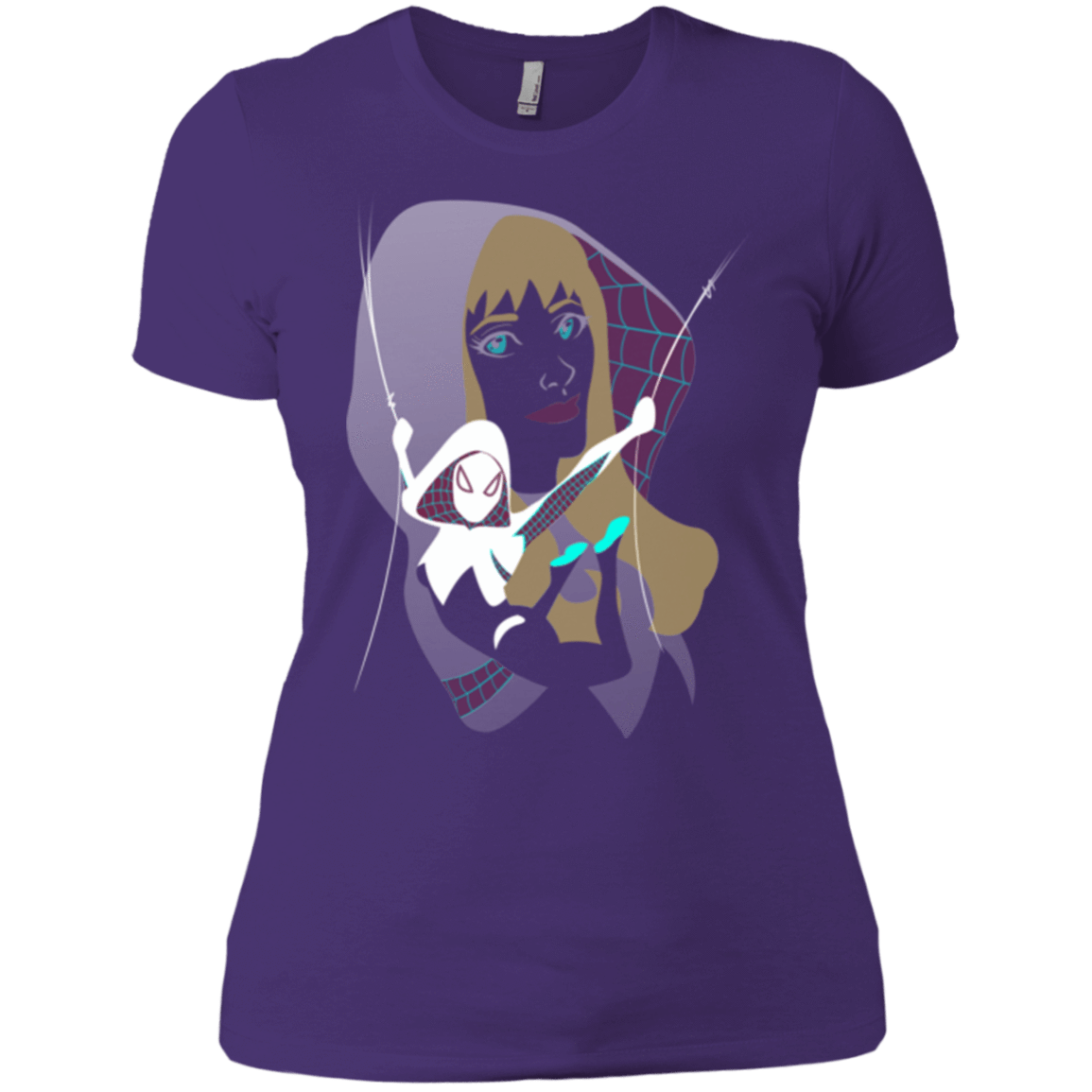T-Shirts Purple / X-Small The Spider Women's Premium T-Shirt