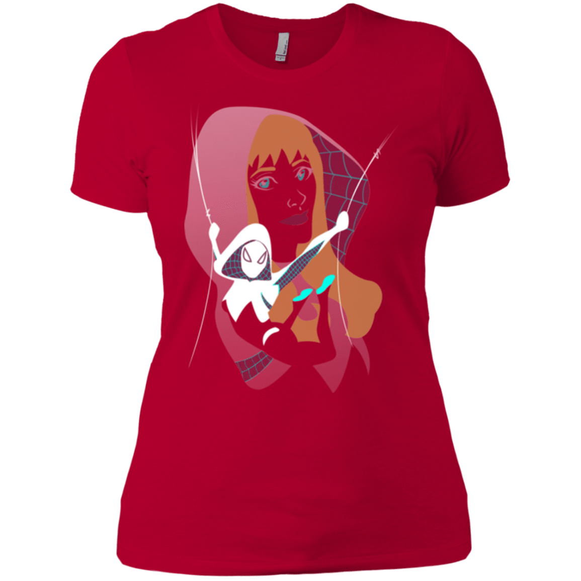 T-Shirts Red / X-Small The Spider Women's Premium T-Shirt