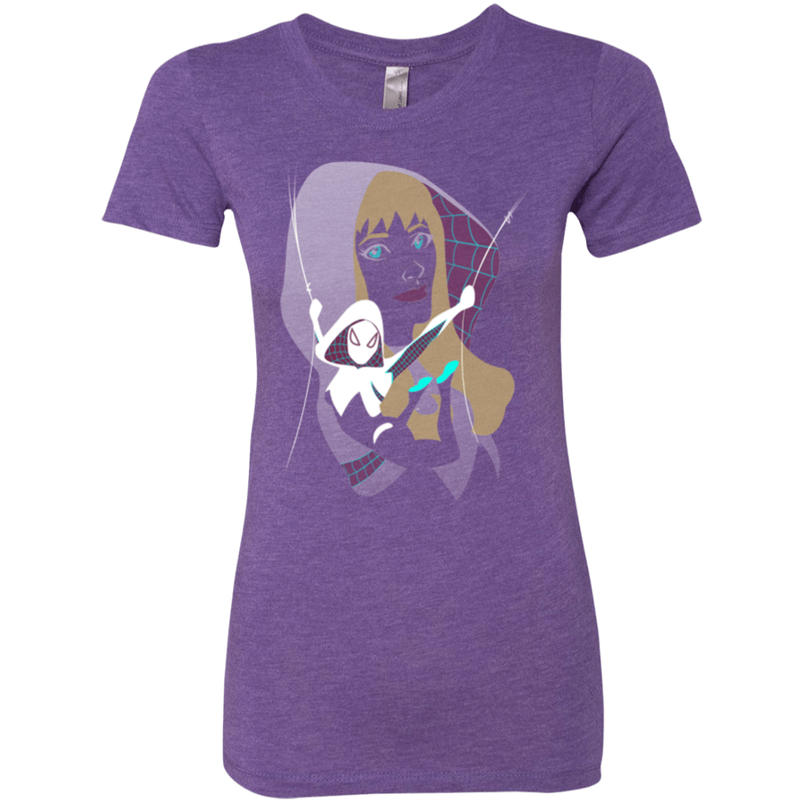 T-Shirts Purple Rush / Small The Spider Women's Triblend T-Shirt