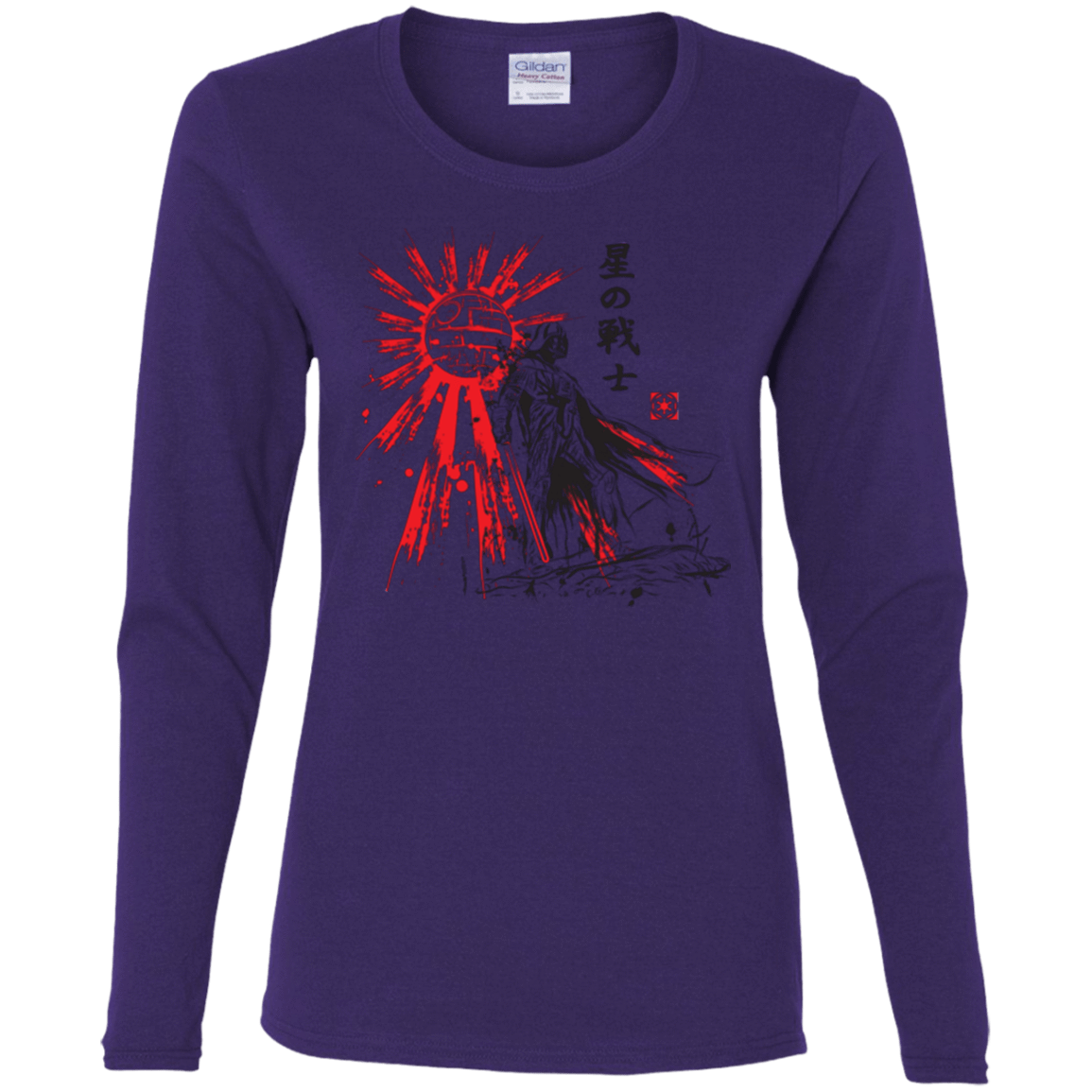 T-Shirts Purple / S The Star Warrior Women's Long Sleeve T-Shirt