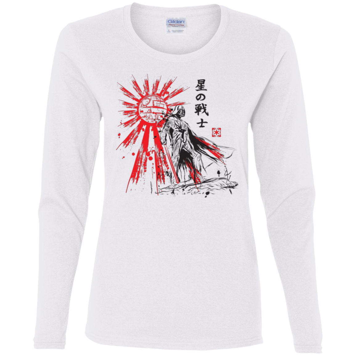 T-Shirts White / S The Star Warrior Women's Long Sleeve T-Shirt