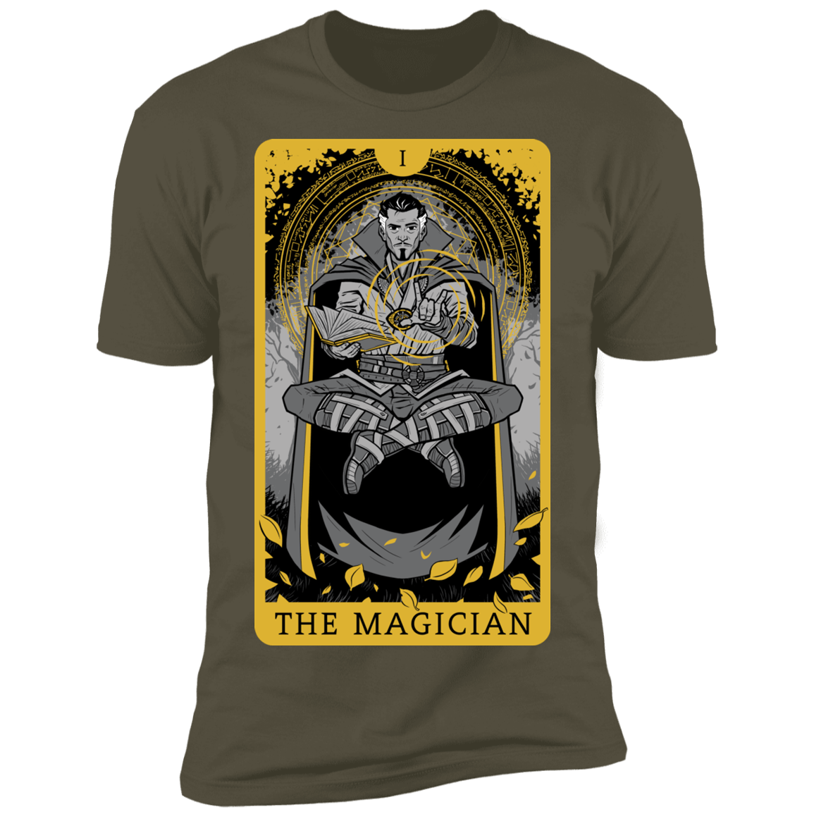T-Shirts Military Green / S The Strange Magician Men's Premium T-Shirt