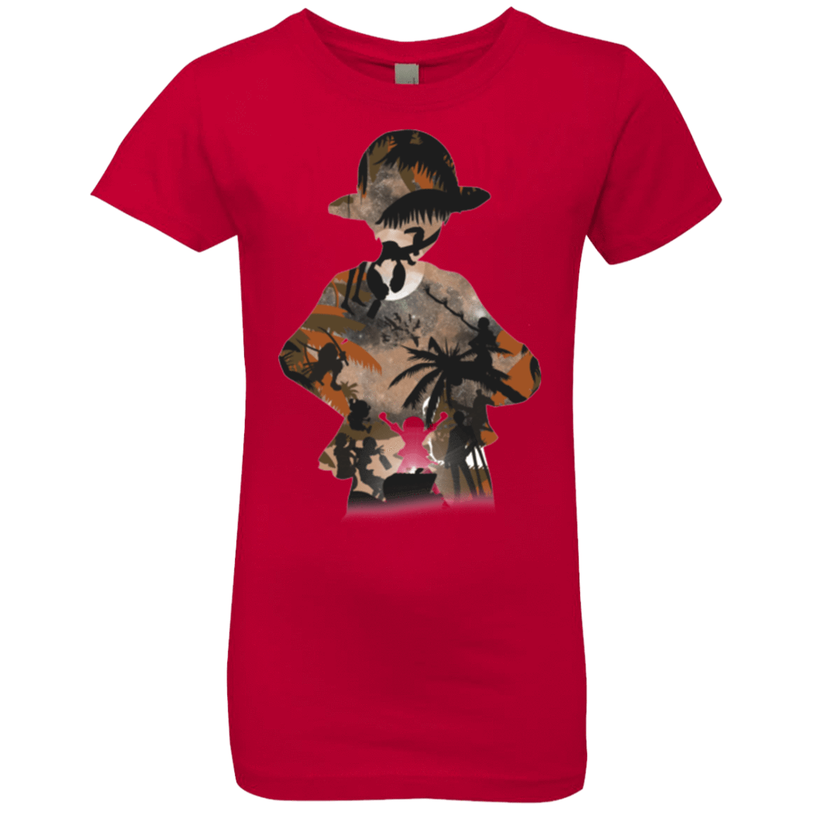T-Shirts Red / YXS The Straw Hat Crew Girls Premium T-Shirt
