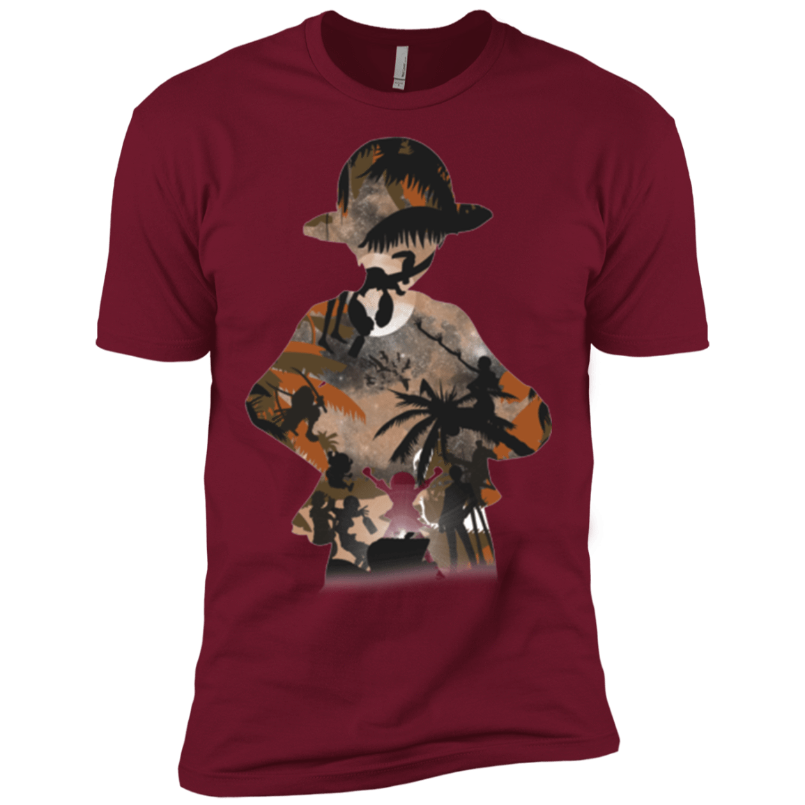 T-Shirts Cardinal / X-Small The Straw Hat Crew Men's Premium T-Shirt