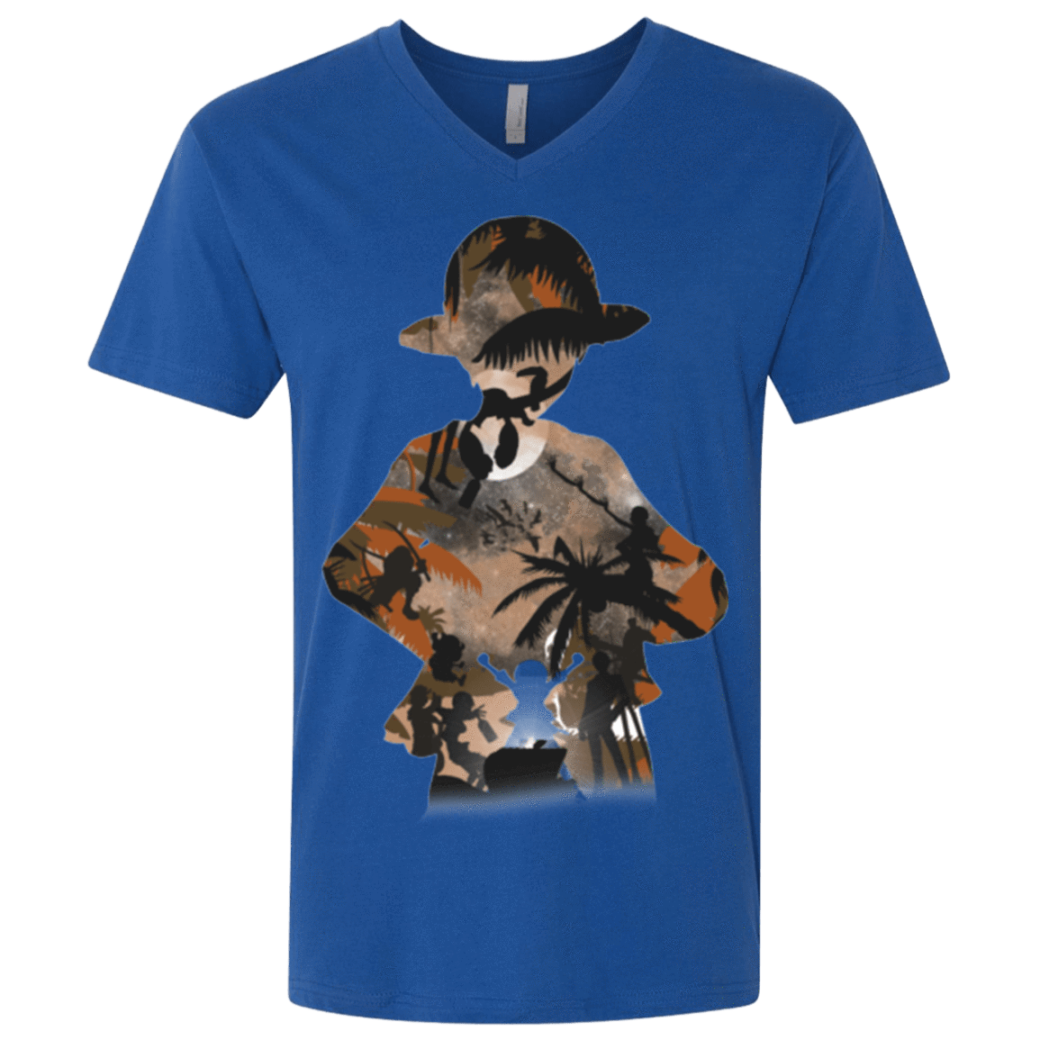 T-Shirts Royal / X-Small The Straw Hat Crew Men's Premium V-Neck