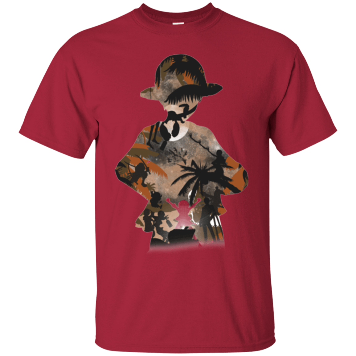 T-Shirts Cardinal / Small The Straw Hat Crew T-Shirt