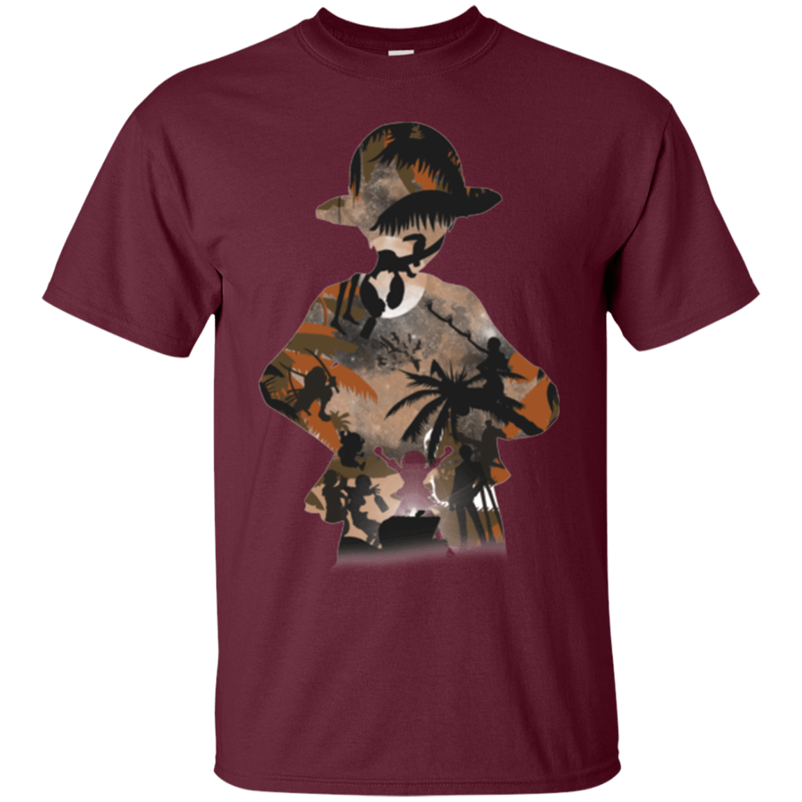 T-Shirts Maroon / Small The Straw Hat Crew T-Shirt