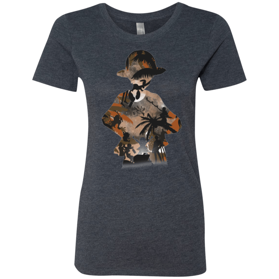 T-Shirts Vintage Navy / Small The Straw Hat Crew Women's Triblend T-Shirt