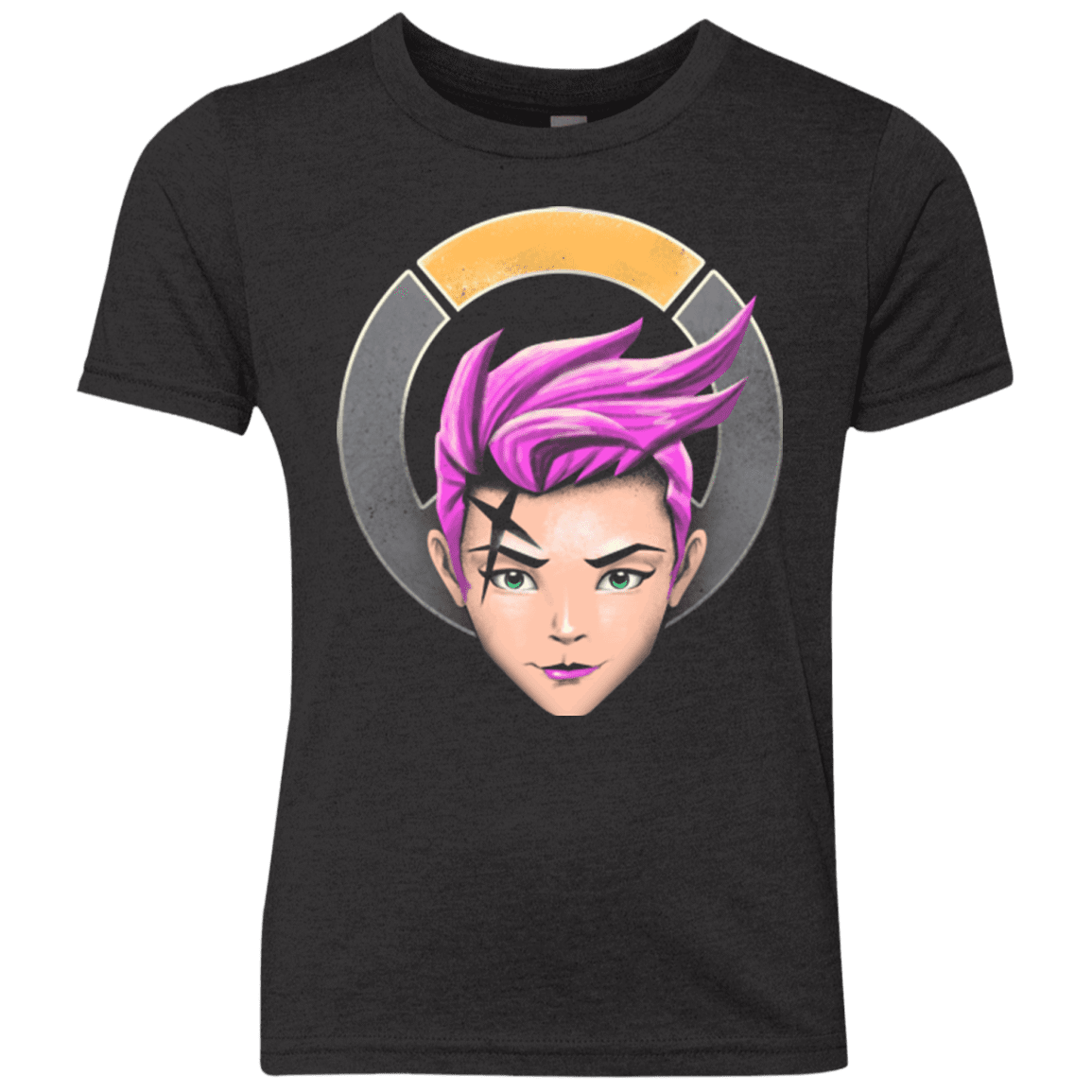 T-Shirts Vintage Black / YXS The Strong Woman Youth Triblend T-Shirt