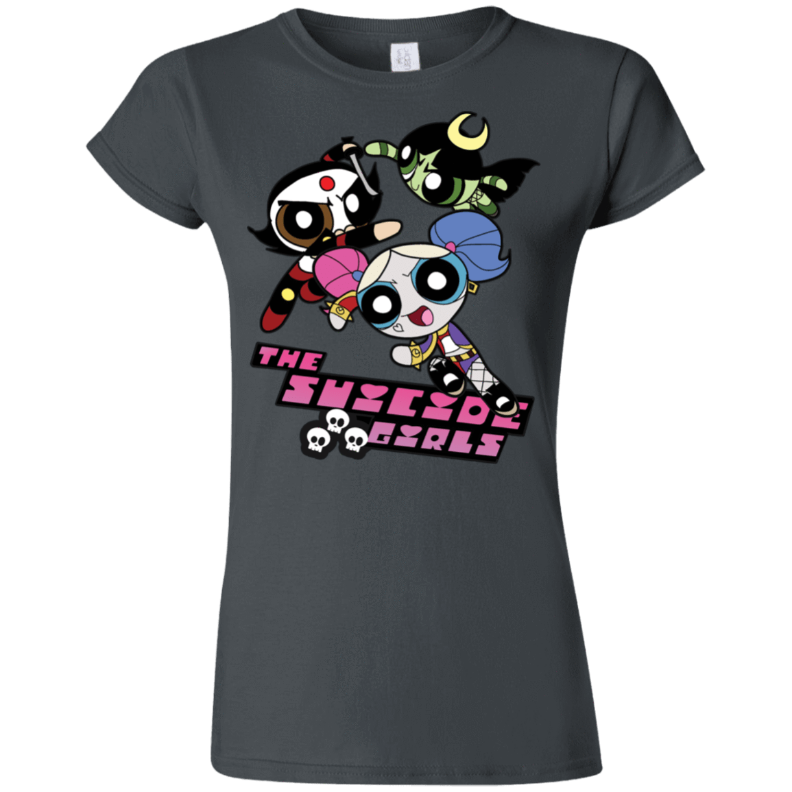 T-Shirts Charcoal / S The Suicide Girls Junior Slimmer-Fit T-Shirt