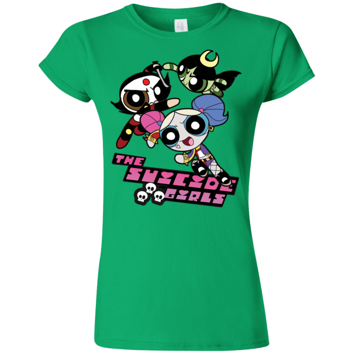 T-Shirts Irish Green / S The Suicide Girls Junior Slimmer-Fit T-Shirt