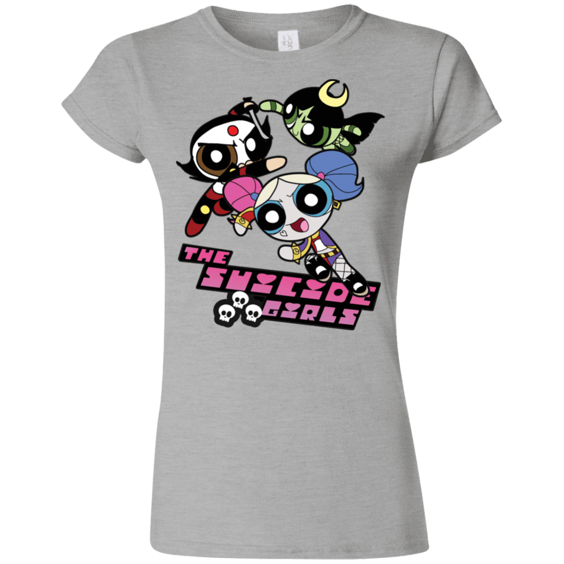 T-Shirts Sport Grey / S The Suicide Girls Junior Slimmer-Fit T-Shirt