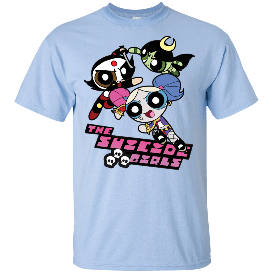 T-Shirts Light Blue / S The Suicide Girls T-Shirt
