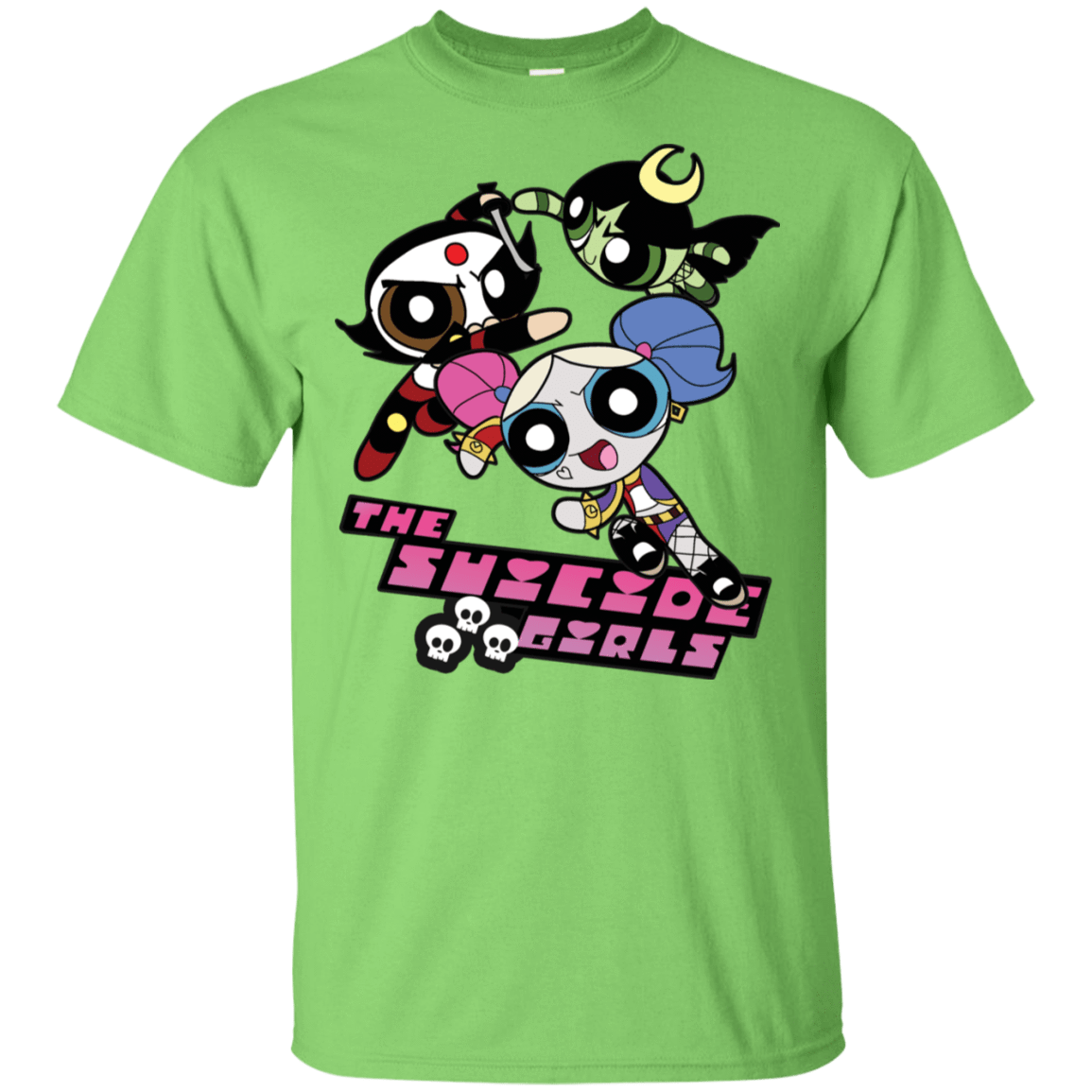 T-Shirts Lime / S The Suicide Girls T-Shirt