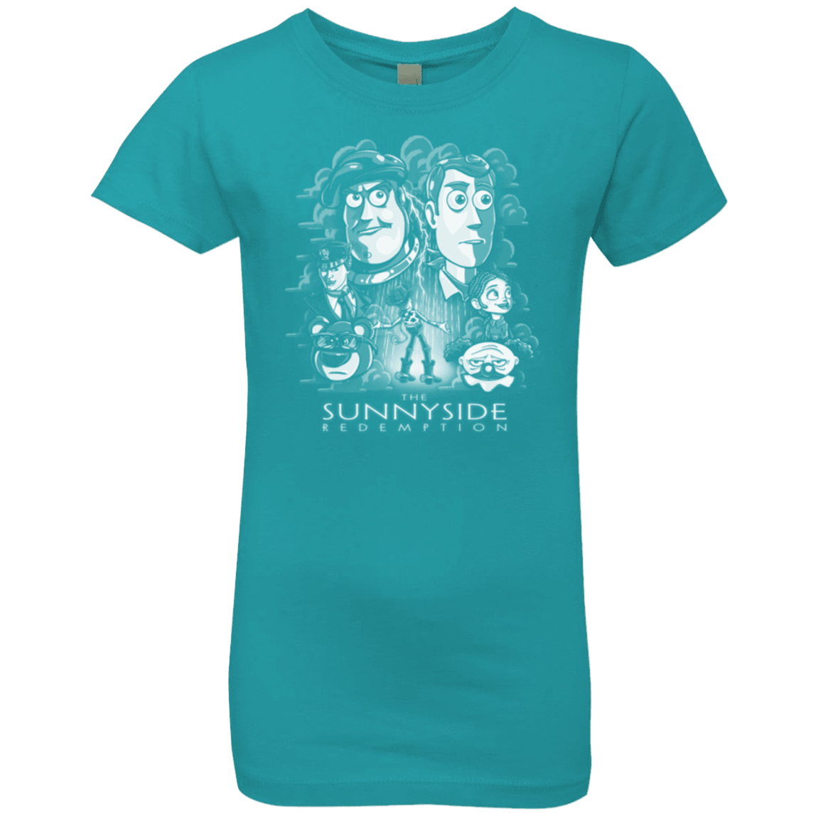 T-Shirts Tahiti Blue / YXS The Sunnyside Redemption Girls Premium T-Shirt