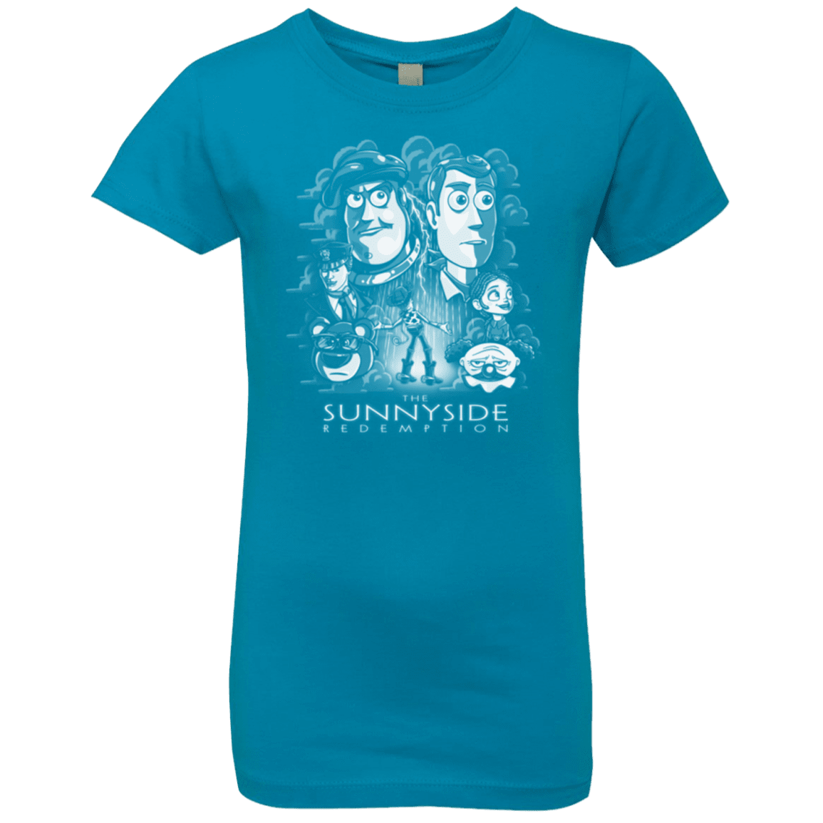 T-Shirts Turquoise / YXS The Sunnyside Redemption Girls Premium T-Shirt