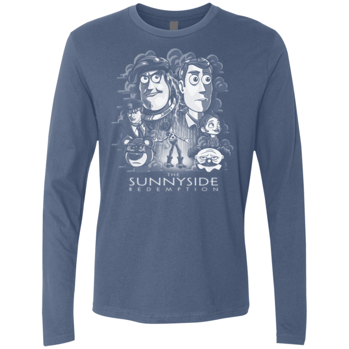 T-Shirts Indigo / Small The Sunnyside Redemption Men's Premium Long Sleeve