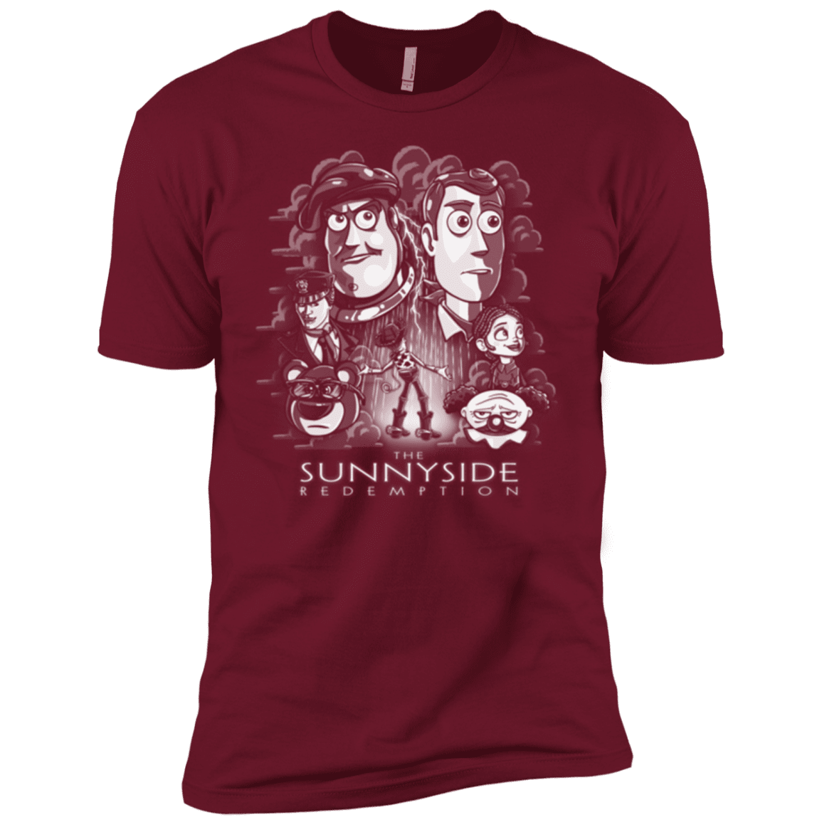 T-Shirts Cardinal / X-Small The Sunnyside Redemption Men's Premium T-Shirt